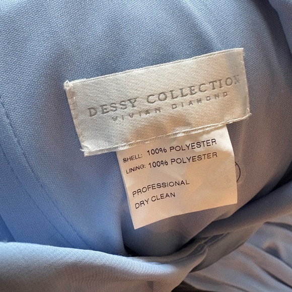 Dessy Collection Vivian Diamond Evening Gown - Picture 5 of 6